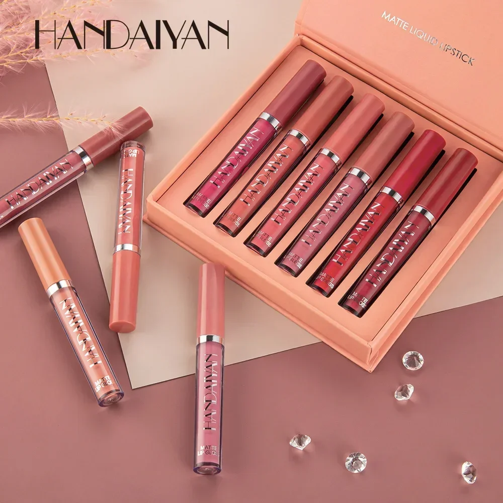 HANDAIYAN 6-delige lippenstift - Lip Tint Korean recensie en prijs