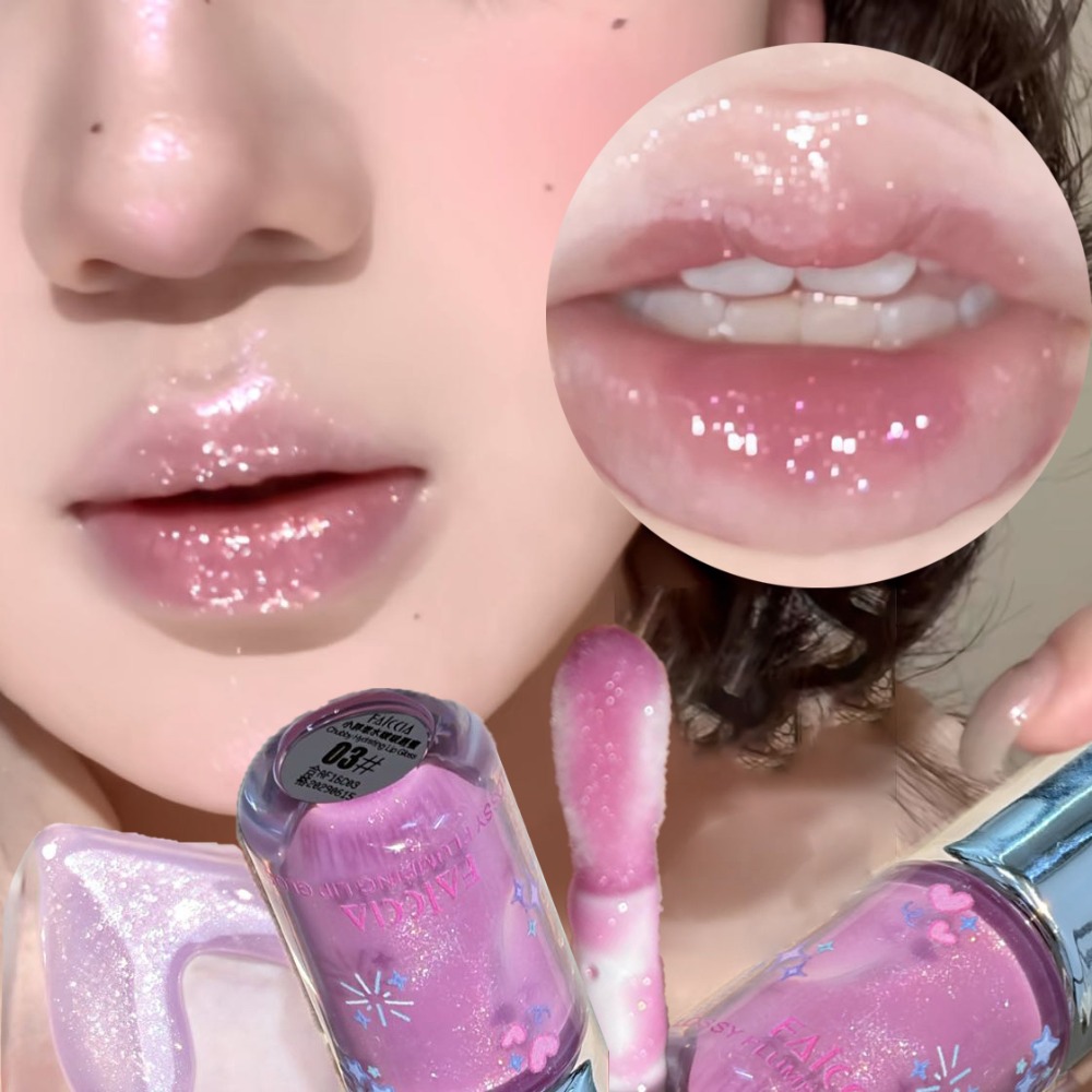 Baby Blue Sparkling Lipgloss F - Lip Tint Korean recensie en prijs