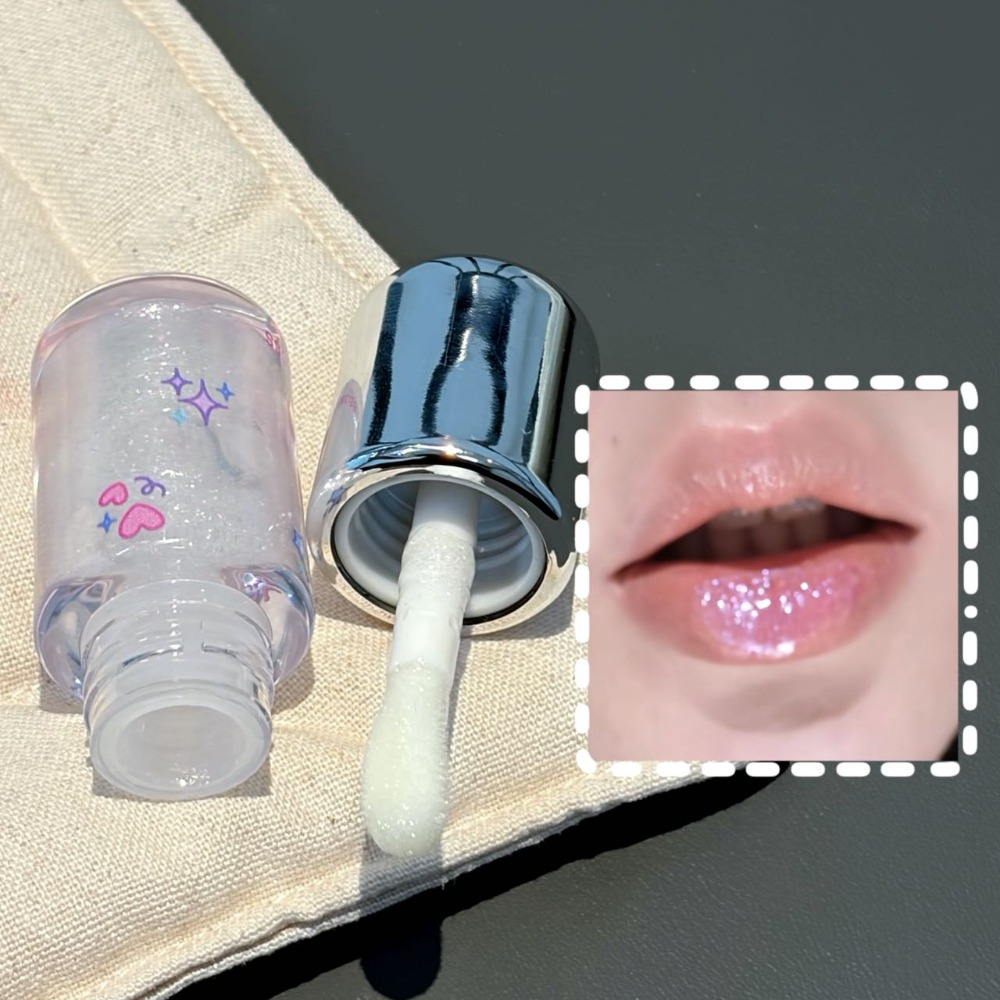 Baby Blue Sparkling Lipgloss F - Lip Tint Korean recensie en prijs